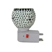 Electric Ceramic Kapoor Dani Stand Aromatic Essential Oil Diffuser and Night Lamp Aroma Diffuser with Night LED Lamp-thumb1