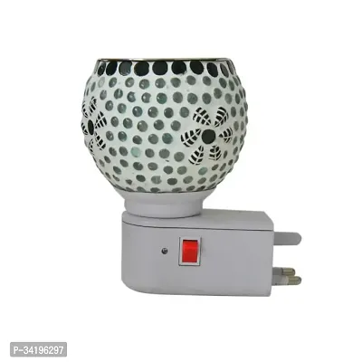 Electric Ceramic Kapoor Dani Stand Aromatic Essential Oil Diffuser and Night Lamp Aroma Diffuser with Night LED Lamp-thumb2