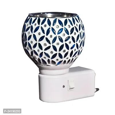 Electric Ceramic Kapoor Dani Stand Aromatic Essential Oil Diffuser and Night Lamp Aroma Diffuser with Night LED Lamp-thumb2