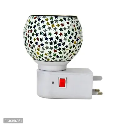 Electric Ceramic Kapoor Dani Stand Aromatic Essential Oil Diffuser and Night Lamp Aroma Diffuser with Night LED Lamp-thumb2