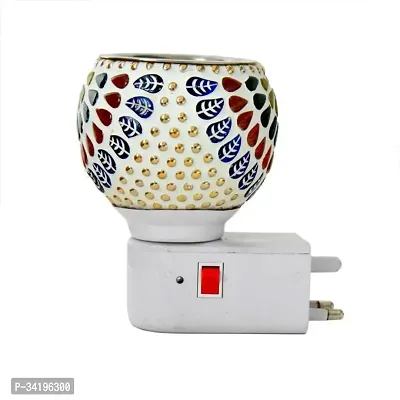 Electric Ceramic Kapoor Dani Stand Aromatic Essential Oil Diffuser and Night Lamp Aroma Diffuser with Night LED Lamp-thumb2