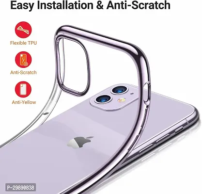 Stylish Silver Silicon Back Cover for Iphone-thumb4