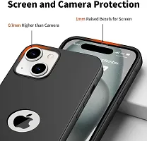 Stylish Black Silicon Back Cover for Iphone-thumb1