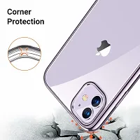 Stylish Silver Silicon Back Cover for Iphone-thumb4