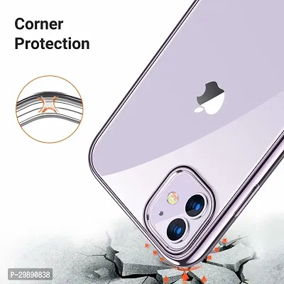 Stylish Silver Silicon Back Cover for Iphone-thumb5