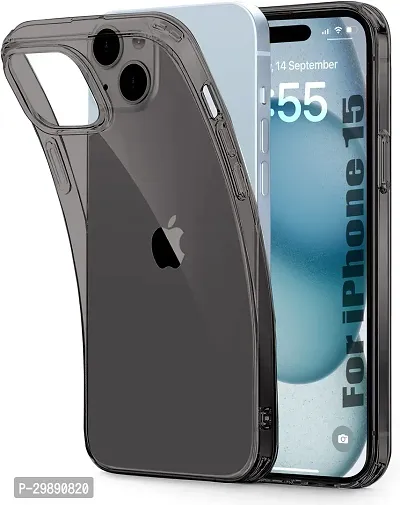 Stylish Black Polycarbonate Back Cover for Iphone