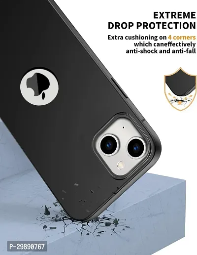 Stylish Black Silicon Back Cover for Iphone-thumb3