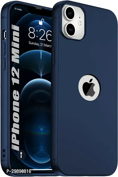 Stylish Blue Silicon Back Cover for Iphone