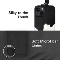 Stylish Black Silicon Back Cover for Iphone-thumb3