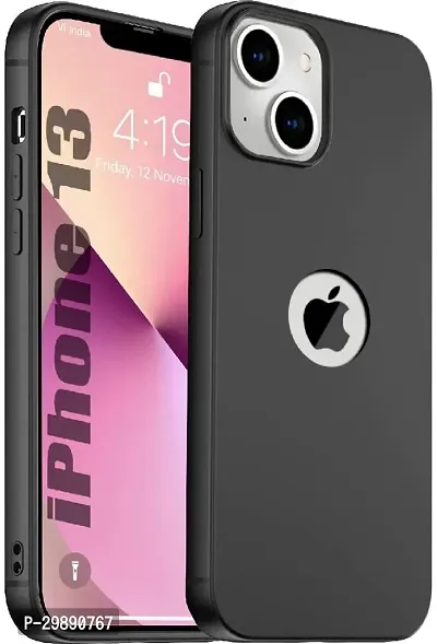 Stylish Black Silicon Back Cover for Iphone