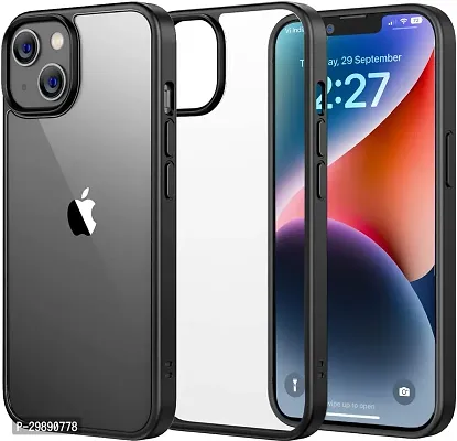 Stylish Black Plastic Back Cover for Iphone-thumb3