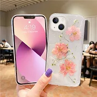 Stylish Pink Silicon Back Cover for Iphone-thumb1