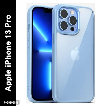 Stylish Blue Polyurethane Back Cover for Iphone