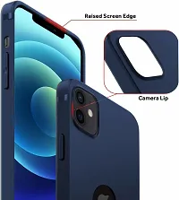 Stylish Blue Silicon Back Cover for Iphone-thumb3