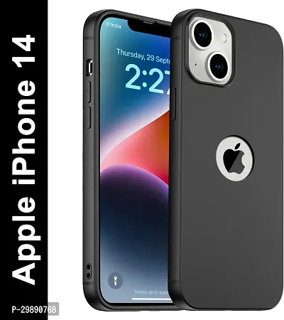 Stylish Black Silicon Back Cover for Iphone