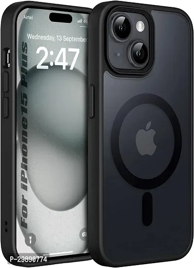 Stylish Black Polycarbonate Back Cover for Iphone