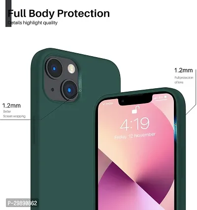 Stylish Green Silicon Back Cover for Iphone-thumb2