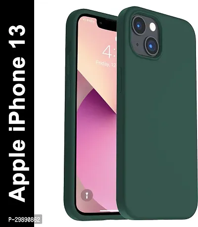 Stylish Green Silicon Back Cover for Iphone