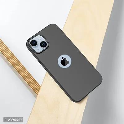 Stylish Black Silicon Back Cover for Iphone-thumb5