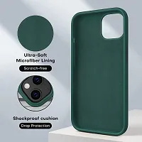 Stylish Green Silicon Back Cover for Iphone-thumb2