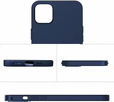 Stylish Blue Silicon Back Cover for Iphone-thumb1