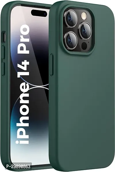 Stylish Green Silicon Back Cover for Iphone