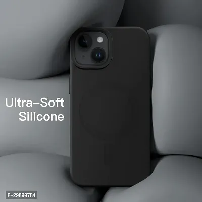 Stylish Black Silicon Back Cover for Iphone-thumb5