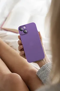 Stylish Purple Silicon Back Cover for Iphone-thumb4