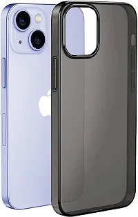 Stylish Black Polycarbonate Back Cover for Iphone-thumb2