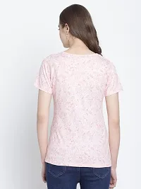 moonaah Women Multicolor Cotton T-Shirt(TEE-2324)-thumb2