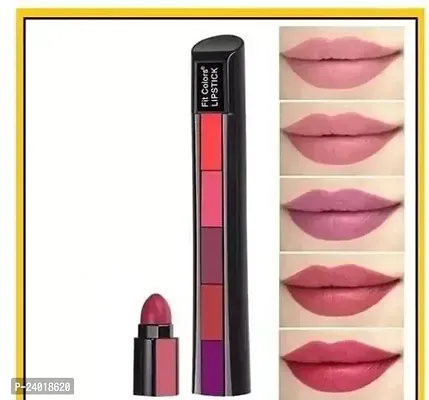 Matte Premium Attractivestandard Choice 5In1 Lipstick Longlasting And Waterproof Pack Of 1-thumb0