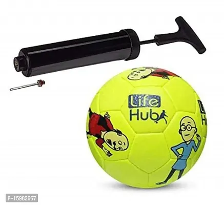 Football No.3 With Air Pump For Kids