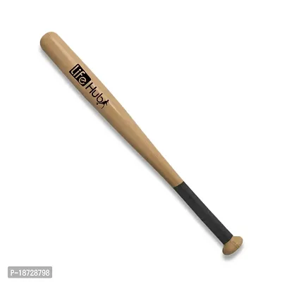 LIFE HUB Baseball bat Heavy Duty for Men Women, Popular Willow Baseball Bat, Basebat (32 inch)-thumb0
