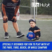 Life Hub Mini Football Combo for Kids to Play at Home, Garden and Beach, with Free Pump-thumb2