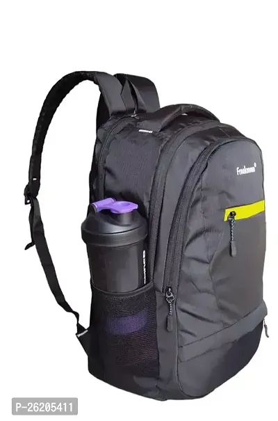 Stylish Black Backpack For Men-thumb0