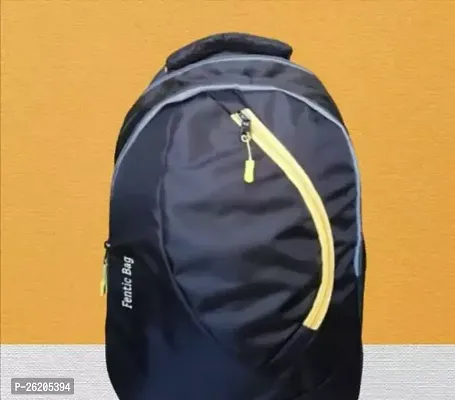 Stylish Black Backpack For Men-thumb0