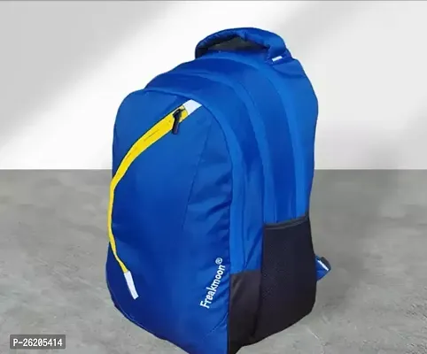 Stylish Blue Backpack For Men-thumb0