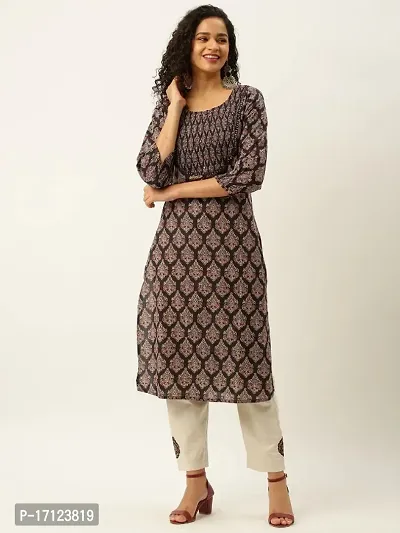 Stylish Women Cotton Kurta with Pant