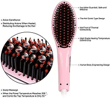 Keepbro Fast Hot Comb Brush LCD Screen Flat Iron Styling Hair Straightener (Multicolour)-thumb4