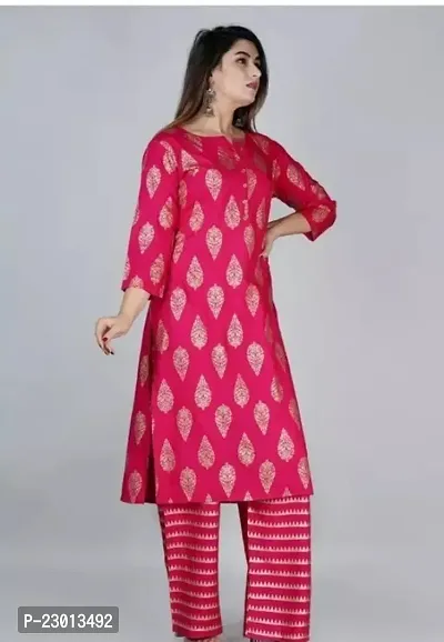 Stylish Rayon Kurta Bottom Set