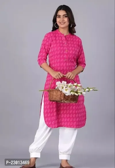 Stylish Cotton Kurta Bottom Set-thumb0