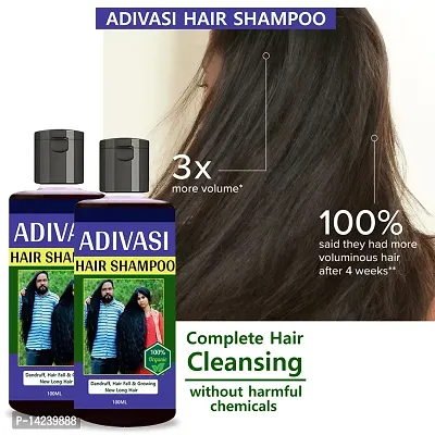 Adivasi Neelambari 1Medicine Ayurvedic Hair Growth Natural Herbal Hair shampoo 100 ml)-thumb0