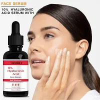 10% Hyaluronic Acid for Intense Hydration, Glowing Skin  Fines Lines | Daily Hydrating Face Serum For Women  Men with Dry, Normal  Oily Skin | 30 ml-thumb3