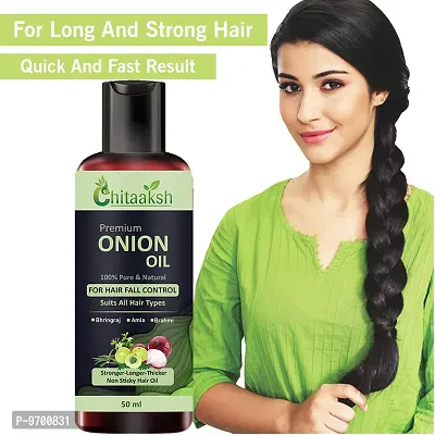 Onion Oil Anti Hair Loss and Hair Growth Oil   Form Very Effectively Control Hair Loss , 50ML-thumb0