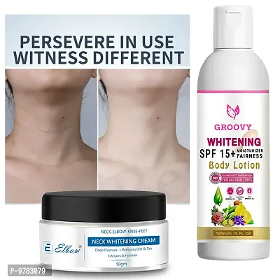 Body Lotion, For All Skin Types (100Ml With Whitening Cream Pack Of 2-thumb0