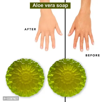 Energizing Citrus Aloe Vera Soap - Pack Of 2, 100 Grams Each-thumb0