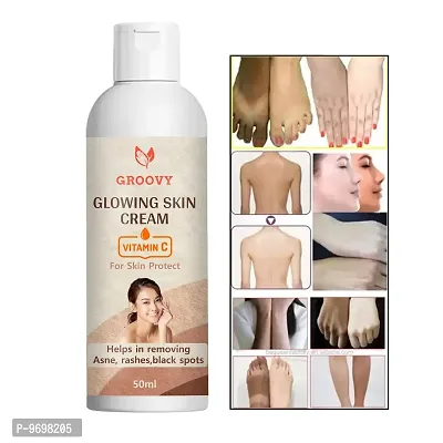 &nbsp;Healthy Bright Sun Protection Body Lotion Spf 50++ 50 Ml, Daily Moisturizer For Dry Skin, Gives Non-Greasy Glowing Skin - For Menand Women  (50 Ml) Pack Of 1-thumb0