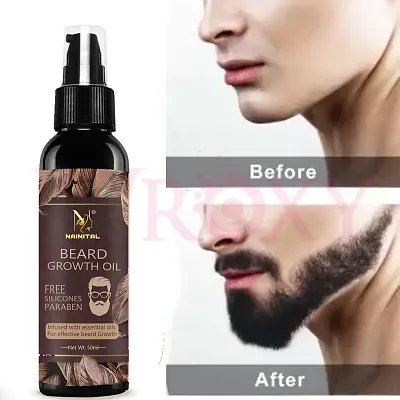 NAINITAL 100% Result Beard Hair Oil  (50 ml)