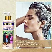 Adivasi Mahashri Harbal Ayurvedic Products Adivasi Mahashri Neelambari Herbal Pure Shampoo, 200 MLBuy 1 Get 1 Free-thumb3