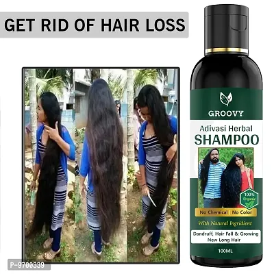 Adivasi Neelambari Ayurvedic Herbal Hair Shampoo For Dandruff Control And Hair Fall Control For Unisex Shampoo , 100 ML